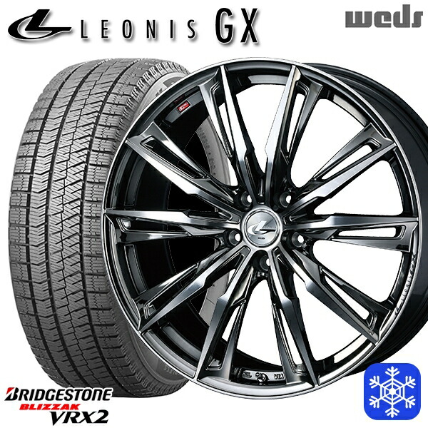 楽天市場】スタッドレスタイヤホイール4本セット 225/55R18 デリカD5 