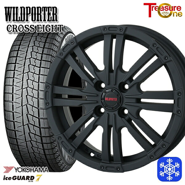 スタッドレスタイヤホイール4本セット 165/55R14 モコ ルークス 数量限定 2022年製 ヨコハマ アイスガード7 IG70 トレジャーワン ワイルドポーター クロスエイト MBK 14インチ 4.5J 4H100 +45