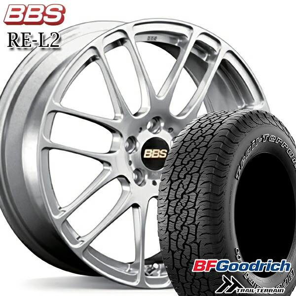 225/65R17 102T ORWL BFグッドリッチ トレールテレーン BBS RE-L2 ダイヤモンドシルバー（DS） 17インチ 7.0J 5H114.3 サマータイヤホイールセット