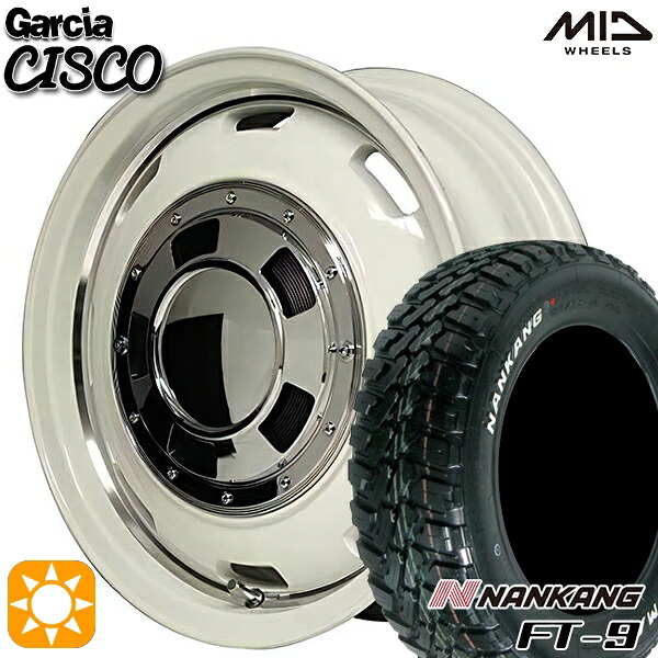 ジムニー 175/80R16 91S ナンカン FT-9 MID ガルシアシスコ WHV 16インチ 5.5J 5H139.7 サマータイヤホイールセット|タイヤホイール激安王国