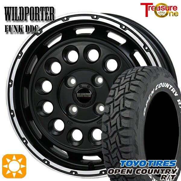 タフト 165/65R15 81Q トーヨー オープンカントリー R/T ホワイトレター トレジャーワン ワイルドポーターファンク DDC MB/RP 15インチ 5.0J 4H100 サマータイヤホイールセット