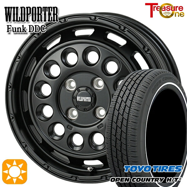4/10ﾎﾟｲﾝﾄ10倍★155/65R14 75H トーヨー オープンカントリー H/T2 WR トレジャーワン ワイルドポーター ファンク DDC MBK 14インチ 4.5J 4H100 サマータイヤホイールセット