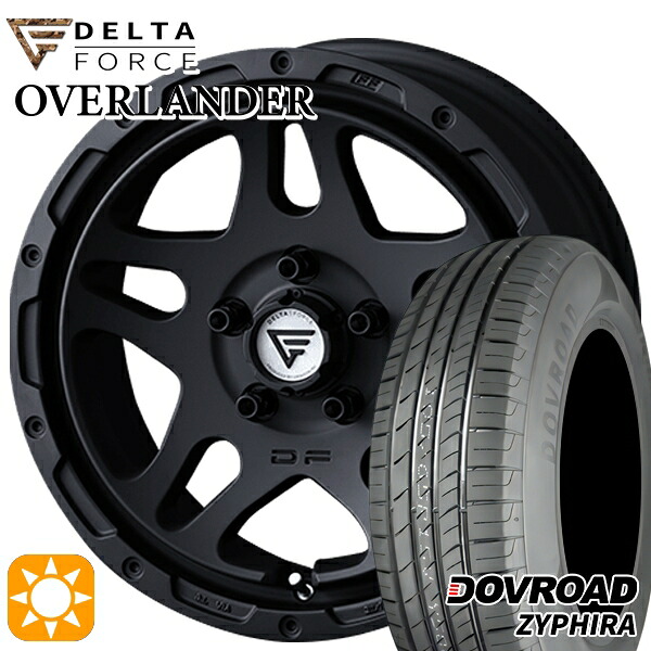 215/65R16 98H DOVROAD ザイファイラ デルタフォース オーバーランダー MB 16インチ 7.0J 5H114.3 サマータイヤホイールセット|タイヤホイール激安王国