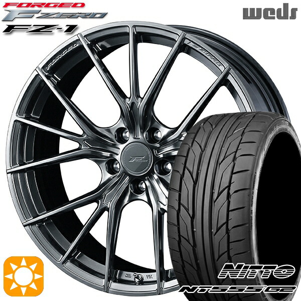 アルファード ヴェルファイア 235/50R18 101Y XL ニットー NT555 G2 Weds ウェッズ 鍛造 F ZERO FZ-1 ダイヤモンドブラック 18インチ 7.5J 5H114.3 サマータイヤホイールセット｜タイヤホイール激安王国