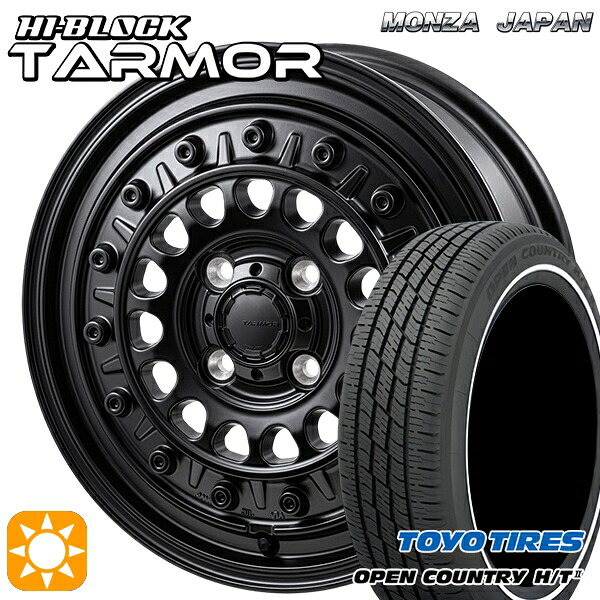 ソリオ タフト 165/65R15 81H トーヨー オープンカントリー H/T2 WR モンツァ ハイブロック ターマー 15インチ 4.5J 4H100 +45 サマータイヤホイールセット｜タイヤホイール激安王国 68,475円