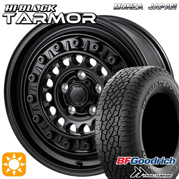 ハリアー エクストレイルT31/T32 225/65R17 102T ORWL BFグッドリッチ トレールテレーン モンツァ ハイブロック ターマー 17インチ 7.5J 5H114.3 +41 サマータイヤホイールセット|タイヤホイール激安王国