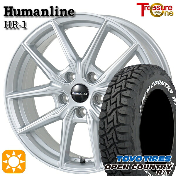 デリカD5 235/70R16 106Q トーヨー オープンカントリー R/T ホワイトレター トレジャーワン ヒューマンライン HR1 SI16インチ 6.5J 5H114.3 サマータイヤホイールセット|タイヤホイール激安王国