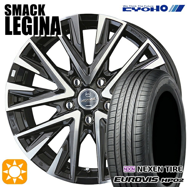 185/65R15 ネクセン ロードストーン ユーロビズ HP02 KYOHO スマック レジーナ 15インチ 6.0J 5H114.3 サマータイヤホイールセット|タイヤホイール激安王国