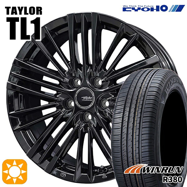 40アルヴェル 225/60R18 104V XL ウィンラン R380 KYOHO テイラー TL1 PB 18インチ 7.0J 5H120 +40 サマータイヤホイールセット｜タイヤホイール激安王国