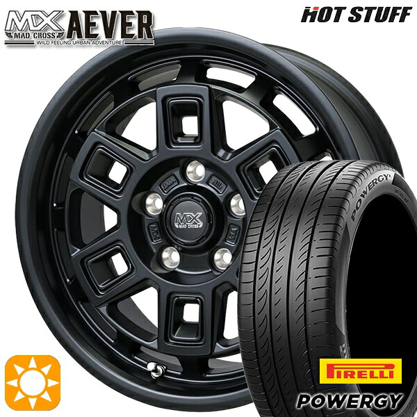 ヤリスクロス 215/60R16 95H ピレリ パワジー ホットスタッフ マッドクロスアイヴァー MTBK 16インチ 7.0J 5H114.3+38 サマータイヤホイールセット|タイヤホイール激安王国