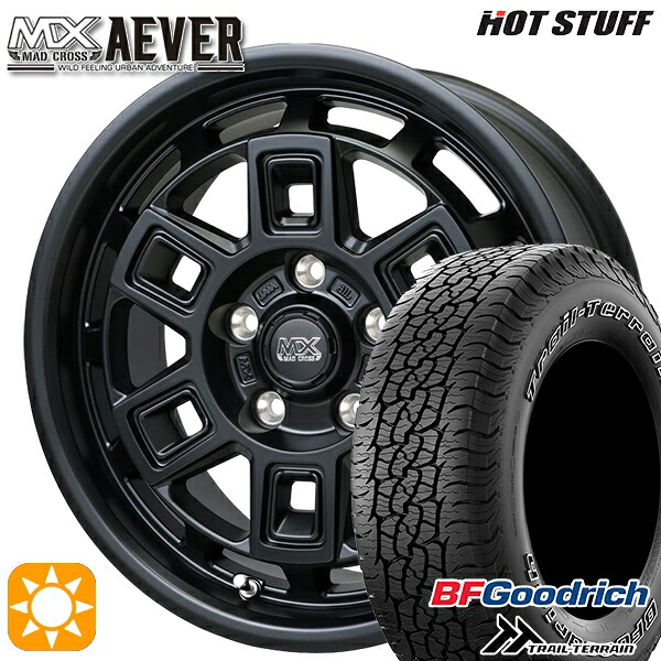 ハリアー エクストレイル 225/65R17 102T ORWL BFグッドリッチ トレールテレーン ホットスタッフ マッドクロスアイヴァー MTBK 17インチ 7.0J 5H114.3+38 サマータイヤホイールセット|タイヤホイール激安王国
