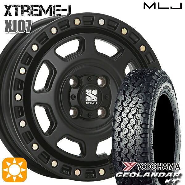 軽トラ軽バン用 145/80R12 80/78Nヨコハマ ジオランダーKT Y828C MLJ エクストリームJ XJ07 SB 12インチ 新品サマータイヤホイール 4本セット 送料無料