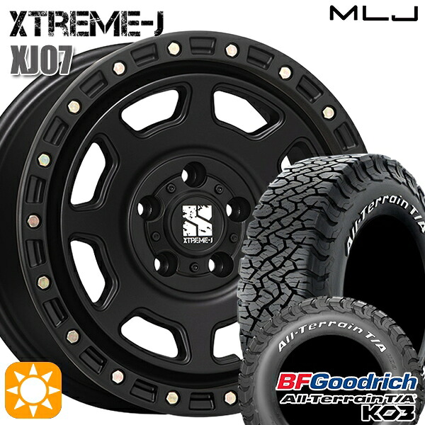 デリカD5 215/70R16 100/97S RWL サマータイヤホイールセット BFグッドリッチ オールテレーン T/A KO3 MLJ エクストリームJ XJ07 SB 16インチ 7.0J 5H114.3 +35 103,750円