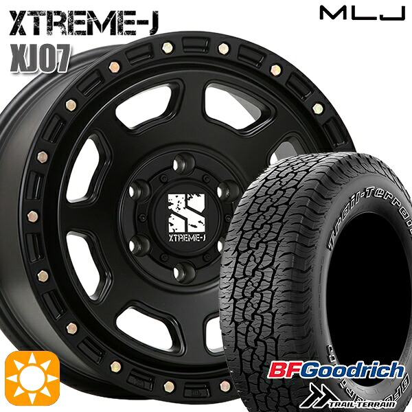 プラド ハイラックス 265/65R17 112T ORWL サマータイヤホイールセット BFグッドリッチ トレールテレーン MLJ エクストリームJ XJ07 SB 17インチ 8.0J 6H139.7 +20