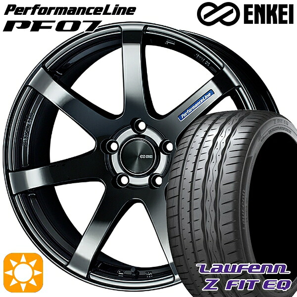 ノア ヴォクシー 215/35R19 85Y XL ラウフェン Z FIT EQ LK03 ENKEI エンケイ パフォーマンスライン PF07 SBK 19インチ 8.0J 5H114.3 サマータイヤホイールセット｜タイヤホイール激安王国