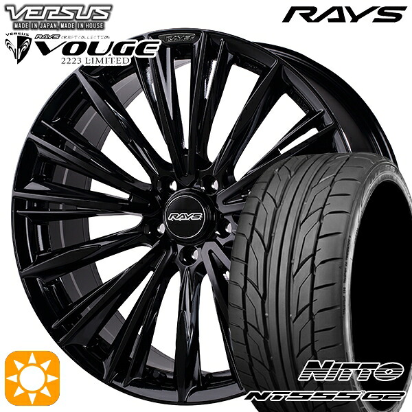 4/10ﾎﾟｲﾝﾄ10倍★245/35R19 93Y XL ニットー NG555 G2 RAYS ベルサス ストラテージア ヴォウジェ GX 19インチ 8.0J 5H114.3 サマータイヤホイールセット