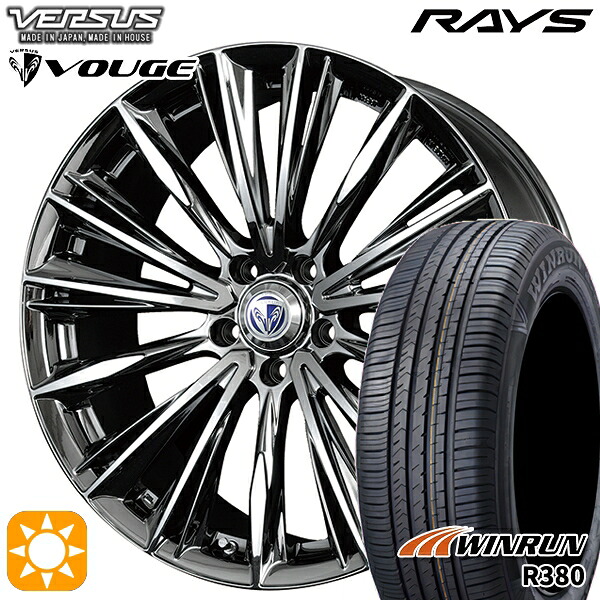 マツダ6 エクストレイル 225/60R18 104V XL ウィンラン R380 RAYS ベルサス ストラテージア ヴォウジェ RB 18インチ 7.0J 5H114.3 サマータイヤホイールセット