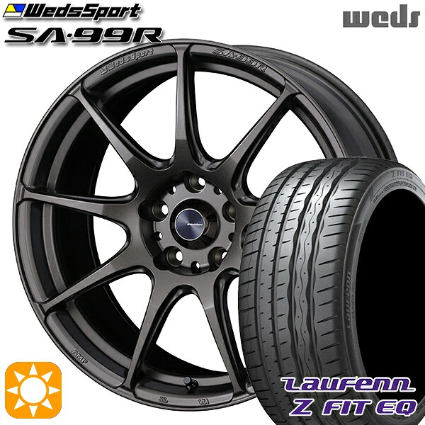 アクセラ アテンザ 215/45R18 93Y XL ラウフェン Z FIT EQ LK03 Weds ウェッズスポーツ SA99R EJ-ブロンズ 18インチ 7.5J 5H114.3 サマータイヤホイールセット｜タイヤホイール激安王国