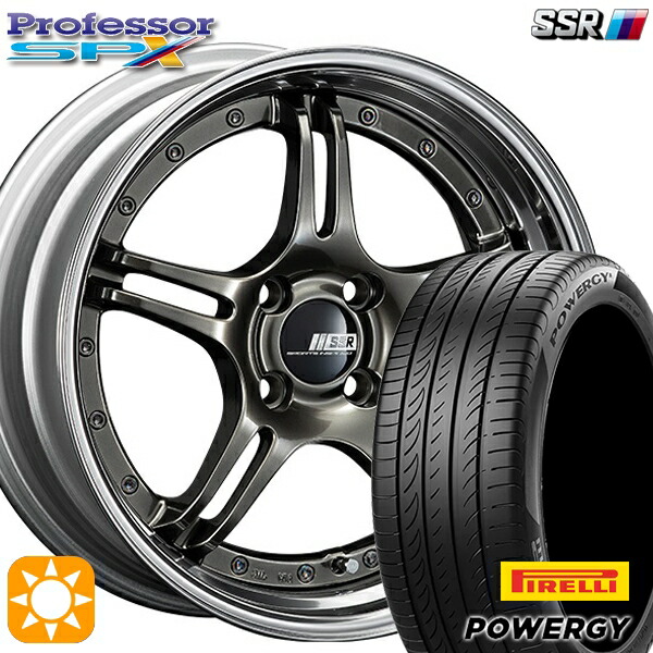 195/55R16 87V ピレリ パワジー SSR プロフェッサー SPX ハイメタルブロンズ 16インチ 6.0J 4H100 サマータイヤホイールセット 133,950円