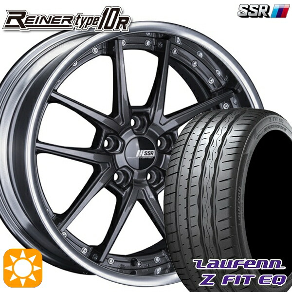 245/35R20 95Y XL ラウフェン Z FIT EQ LK03 SSR ライナー タイプ 10S プリズムダークガンメタ 20インチ 8.5J 5H114.3 サマータイヤホイールセット 191,350円