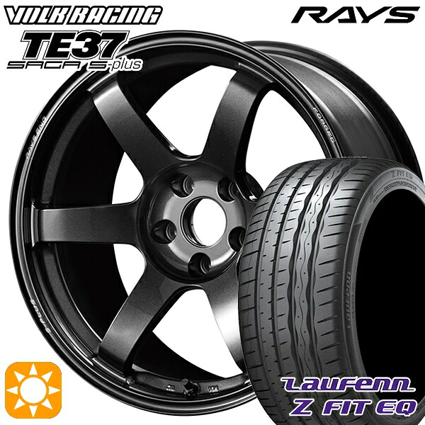 225/45R18 95Y XL ラウフェン Z FIT EQ LK03 RAYS ボルクレーシング TE37 サーガ S-プラス MM 18インチ 7.5J 5H114.3 サマータイヤホイールセット