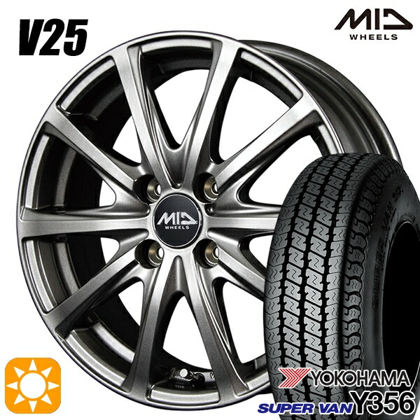 タイヤホイール12インチ MAD CROSS GRACE 12x4.00B 4/100 +43 ブロンズ BRC/BK ブリヂストン