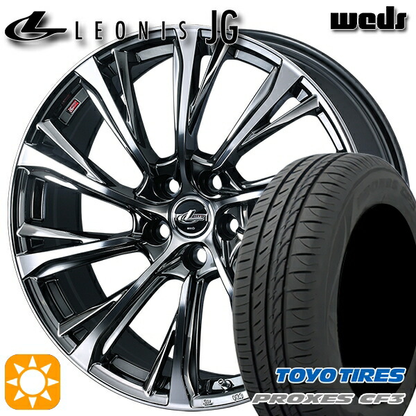 ジェイド アクセラ 225/40R18 92W XL トーヨー プロクセス CF3 Weds ウェッズ レオニス JG BMCMC 18インチ 7.0J 5H114.3 サマータイヤホイールセット|タイヤホイール激安王国