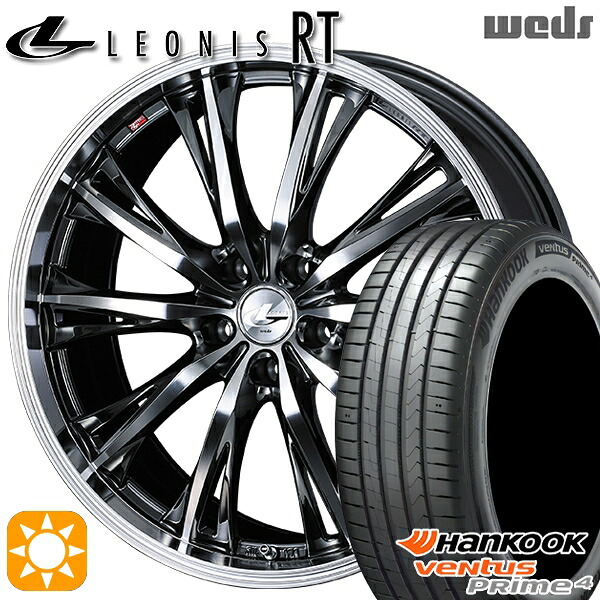 リーフ アクセラ 205/55R16 94V XL ハンコック ベンタスプライム4 K135 Weds レオニス RT BMCMC 16インチ 6.5J 5H114.3 サマータイヤホイールセット|タイヤホイール激安王国