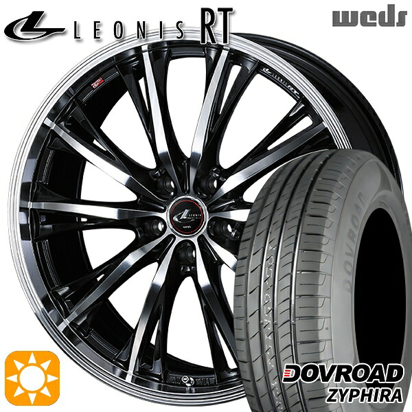 プリウスα ストリーム 205/60R16 92V DOVROAD ザイファイラ Weds レオニス RT PBMC 16インチ 6.5J 5H114.3 サマータイヤホイールセット｜タイヤホイール激安王国 65,725円