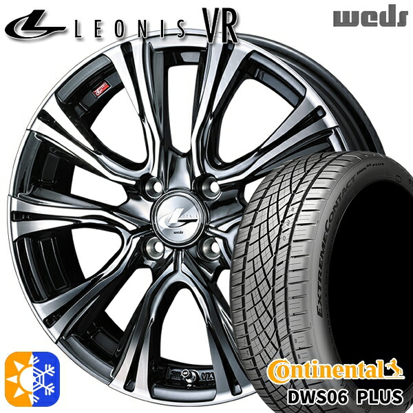 195/50R16 84W コンチネンタル DWS06+ Weds レオニス VR BMCMC 16インチ 6.0J 4H100 オールシーズンタイヤホイールセット