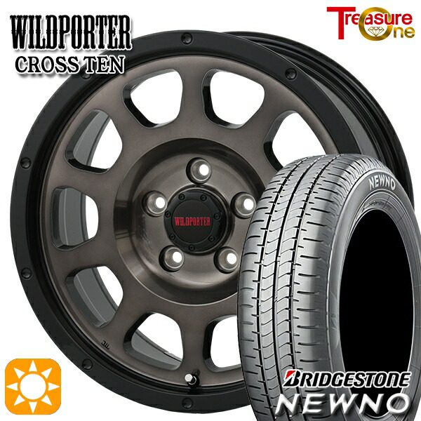 205/65R16 95H ブリヂストン ニューノ トレジャーワン ワイルドポーター クロステン BP/BC 16インチ 7.0J 5H114.3 サマータイヤホイールセット 104,950円