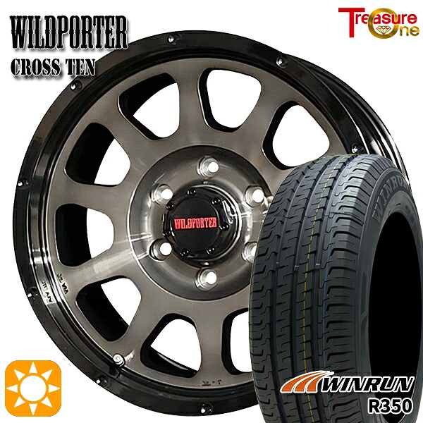 215/65R16 109/107T ウィンラン R350 トレジャーワン ワイルドポーター クロステン BP/BC 16インチ 6.5J 6H139.7 サマータイヤホイールセット 55,715円