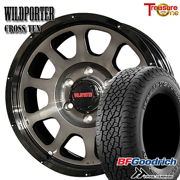265/65R17 112T ORWL BFグッドリッチ トレールテレーン トレジャーワン ワイルドポーター クロステン BP/BC 17インチ 8.0J 6H139.7 サマータイヤホイールセット|タイヤホイール激安王国
