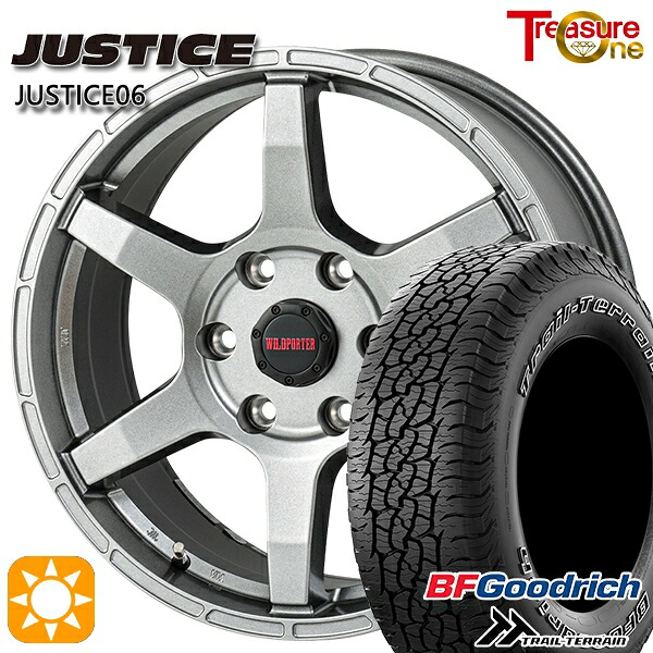 ランクル300 265/65R18 114T ORWL BFグッドリッチ トレールテレーン トレジャーワン ジャスティス06 DG 18インチ 8.0J 6H139.7 サマータイヤホイールセット｜タイヤホイール激安王国