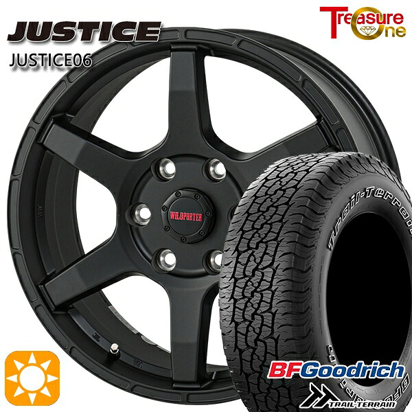 ランクル300 265/65R18 114T ORWL BFグッドリッチ トレールテレーン トレジャーワン ジャスティス06 MB 18インチ 8.0J 6H139.7 サマータイヤホイールセット｜タイヤホイール激安王国