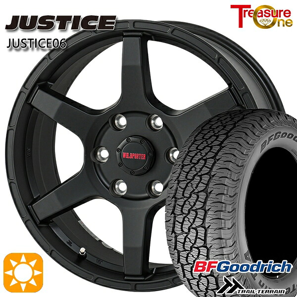 ランクル300 285/60R18 116H RBL BFグッドリッチ トレールテレーン トレジャーワン ジャスティス06 MB 18インチ 8.0J 6H139.7 サマータイヤホイールセット|タイヤホイール激安王国