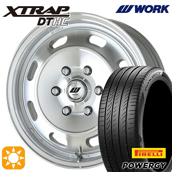200系ハイエース 215/60R17 96V ピレリ パワジー WORK エクストラップ DTHC MSP 17インチ 6.5J 6H139.7 サマータイヤホイールセット｜タイヤホイール激安王国