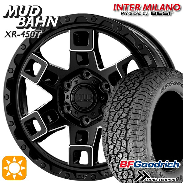 ランクル300 285/60R18 116H RBL BFグッドリッチ トレールテレーン インターミラノ マッドバーン XR-450T GBK/M 18インチ 8.5J 6H139.7 +52 サマータイヤホイールセット｜タイヤホイール激安王国