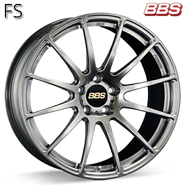 19インチ 8.0J 5H112 +30 BBS FS 【FS009】 ダイヤモンドブラック(DB) アルミホイール単品 4本(1台分)送料無料 |タイヤホイール激安王国