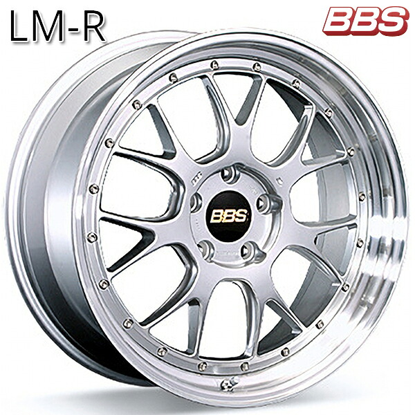 20インチ 8.5J 5H114.3 +43 BBS LM-R 【LM318】 ダイヤモンドシルバーXリム/シルバーダイヤカット(DS-SLD) アルミホイール単品 1本 4本以上送料無料 |タイヤホイール激安王国