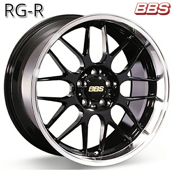 18インチ 8.0J 5H112 +50 BBS RG-R 【RG791】 ブラックダイヤカット(BKD) アルミホイール単品 4本(1台分)送料無料 |タイヤホイール激安王国