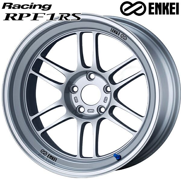 18インチ 10.5J 5H114.3 ±0 ENKEI エンケイ レーシング RPF1RS シルバー アルミホイール単品 1本 4本以上送料無料 |タイヤホイール激安王国