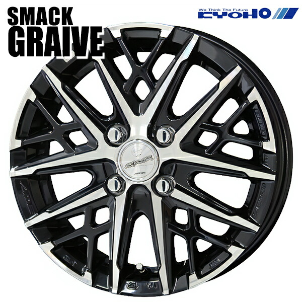 TAKA ホイール1本 ④ 楽天市場】ホイール 共豊 KYOHO スマック グレイヴ 13インチ 4.00B +45