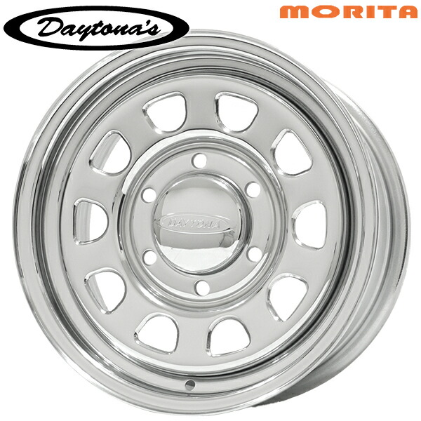 MRT デイトナズ G2 サイズ:16インチ 6.5J HOLE/PCD:6H 139.7 インセット:38 カラー:クローム スチールホイール単品 4本(1台分)送料無料