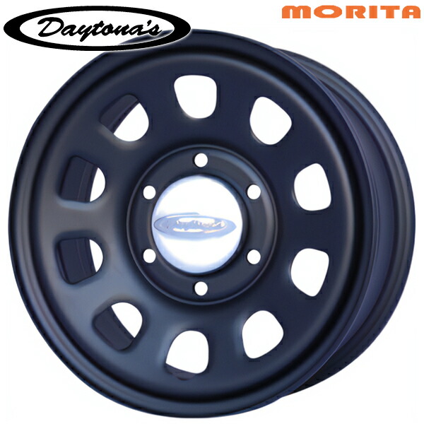 MRT デイトナズ サイズ：16インチ 7.0J HOLE/PCD：6H 139.7 インセット：35 カラー：マットブラック スチールホイール単品 1本 4本以上送料無料