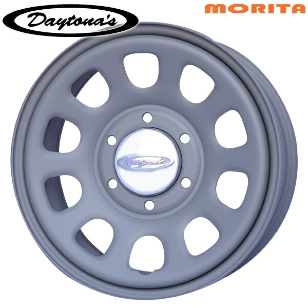 MRT デイトナズ G2 サイズ：16インチ 6.5J HOLE/PCD：6H 139.7 インセット：45 カラー：マットグレー スチールホイール単品 4本（1台分）送料無料