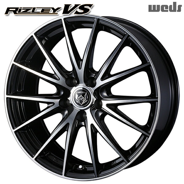 楽天市場】WEDS ホイール RIZLEY VS 18インチ 7.5J インセット38/55 5