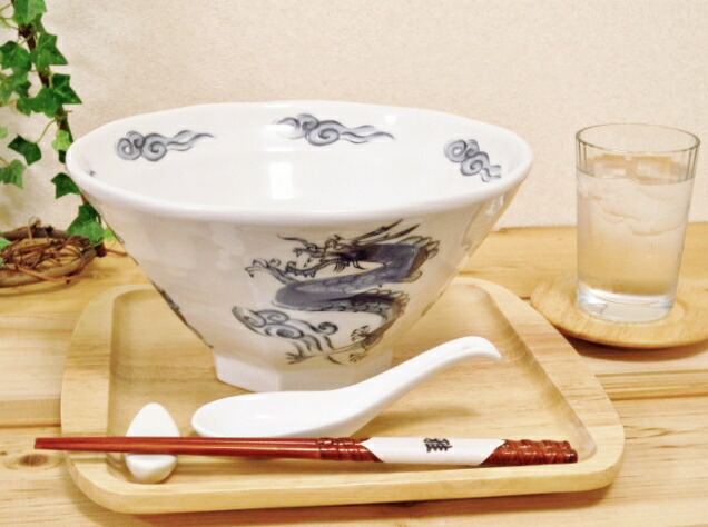 楽天市場】特大サイズ 八角ラーメン鉢 1650cc 赤昇龍 アウトレット品込