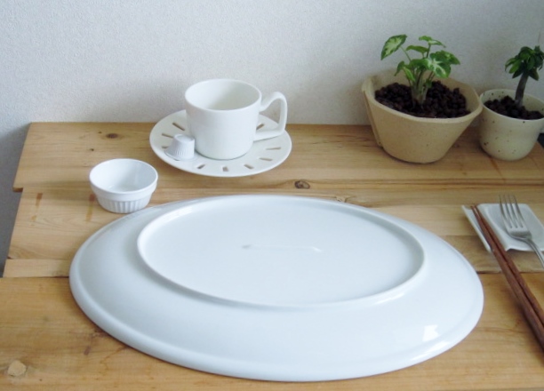 【楽天市場】洋食器 オーバルプレート 36.2cm 特大皿 日本製 アウトレット 美濃焼 白い食器 ホテル食器 レストラン食器 カフェ食器