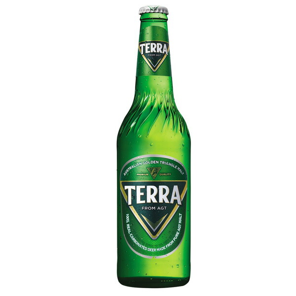 眞露　TERRA（テラ）ビール【瓶】500ml×12本【箱売り】「韓国ビール」(4.3度)　★新発売★韓国お酒　/韓国ビール